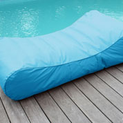 Chaise Longue Gonflable  Turquoise - Sunvibes